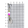 Блесна DAIWA SILVER CREEK SPINNER 4.0 PEACH 07410893